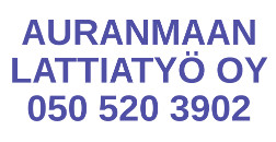 Auranmaan Lattiatyö Oy logo